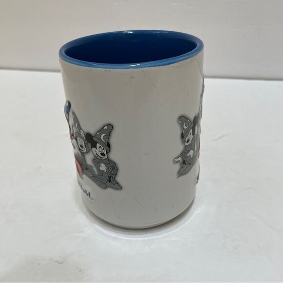 WALT‎ DISNEY WORLD MICKEY MOUSE SORCERER PORCELAIN MUG IN 3D - Picture 2 of 8